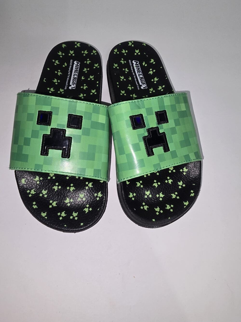 Minecraft Youth Slide Sandles Size 13-1